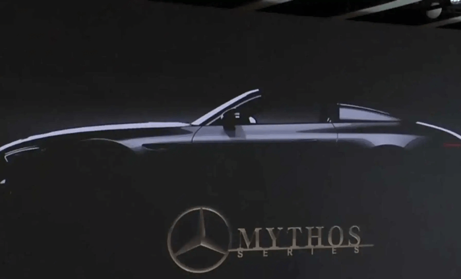 Mercedes speedster teaser