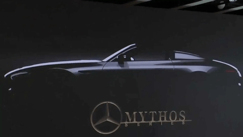 Mercedes speedster teaser