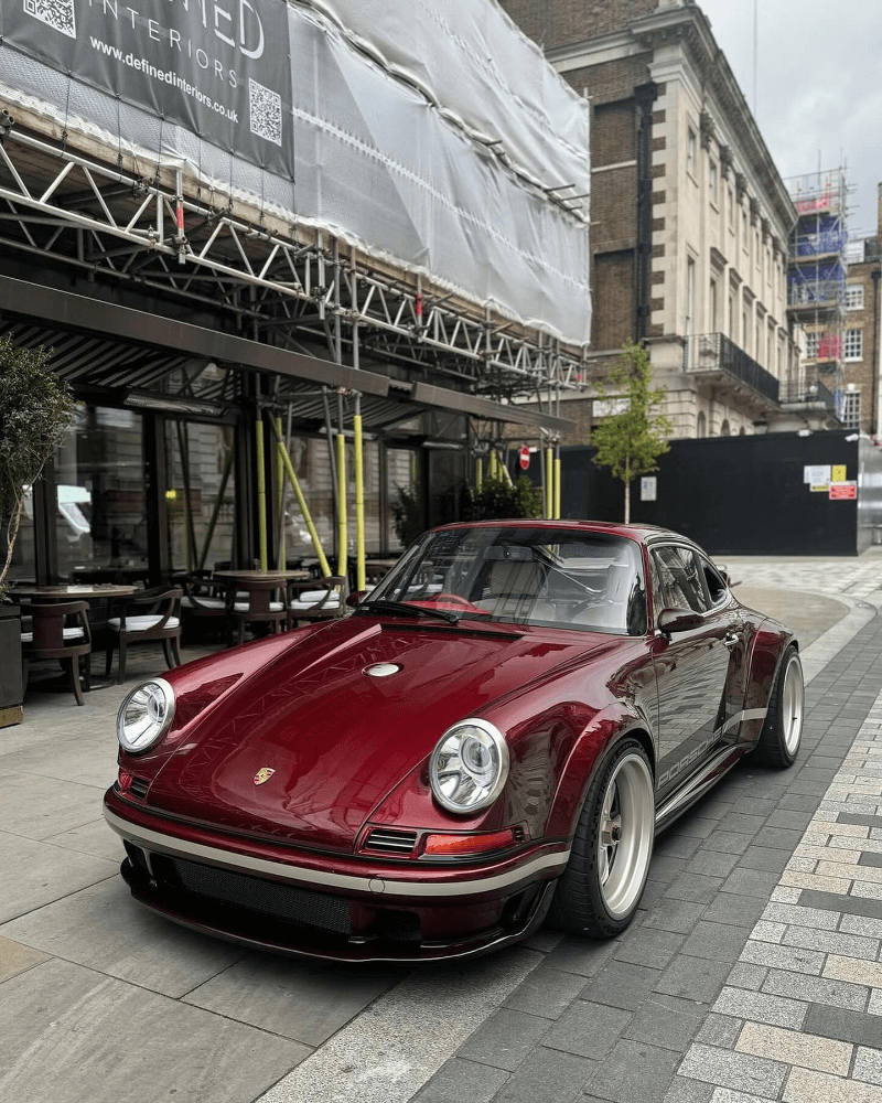 Rare Cherry Red Metallic Singer Porsche DLS