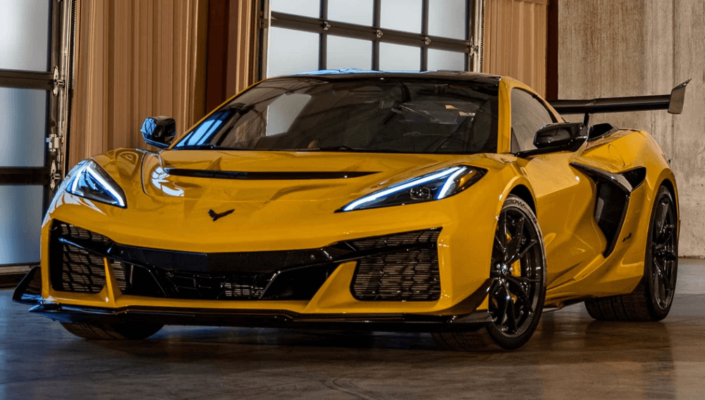 Corvette mule на chevy за разработката