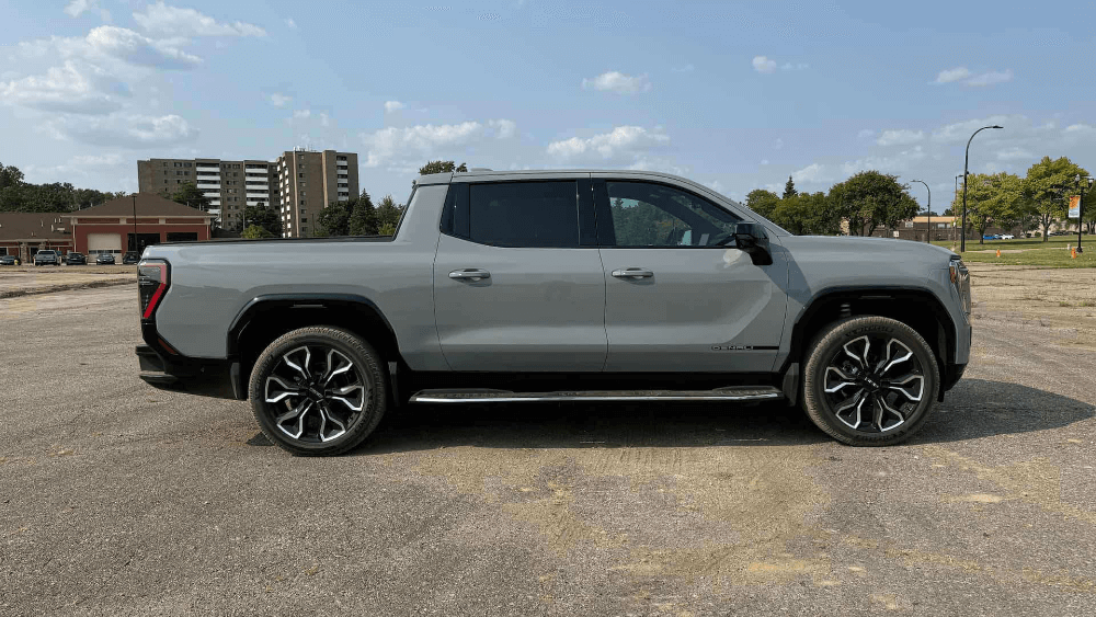 gmc sierra ev sideview