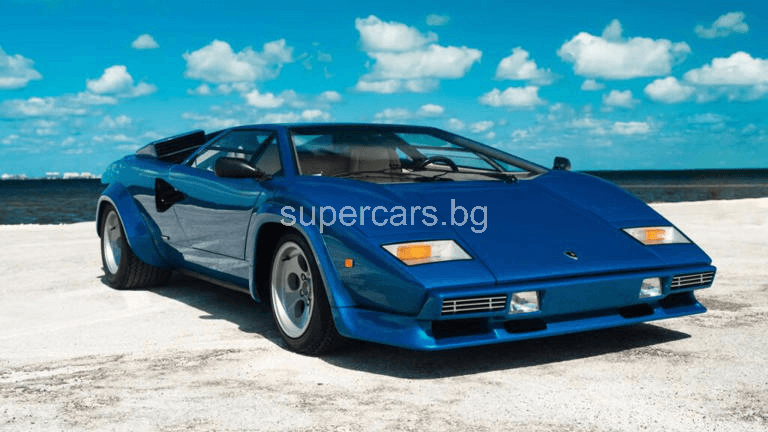 lamborghini countach има ужасна видимост отзад