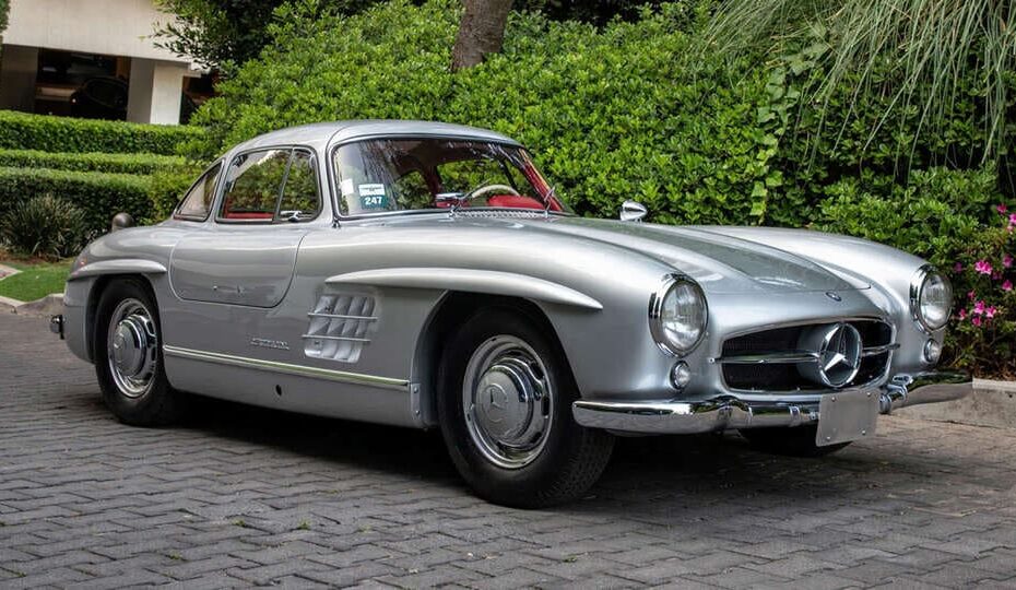 mercedes 300 sl gullwing от 1956 г. в снимки