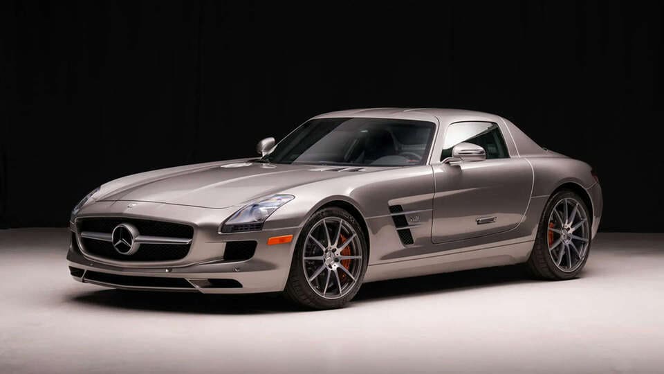 mercedes-benz sls amg gullwing 2011 в снимки