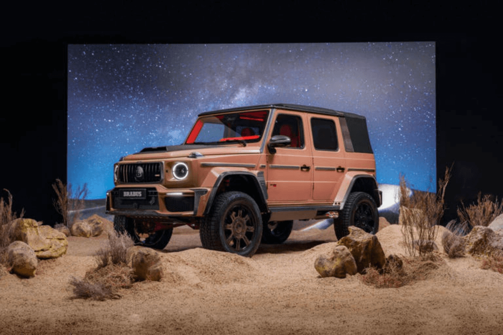 вътре в brabus xl 800 cabrio