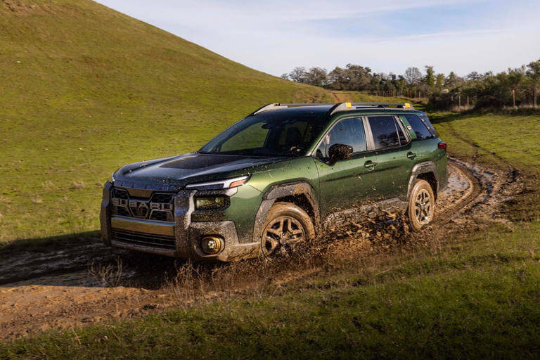 снимки на екстериора на subaru outback wilderness 2026