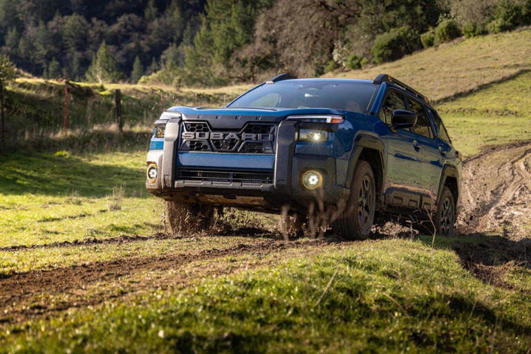 снимки на екстериора на subaru outback wilderness 2026
