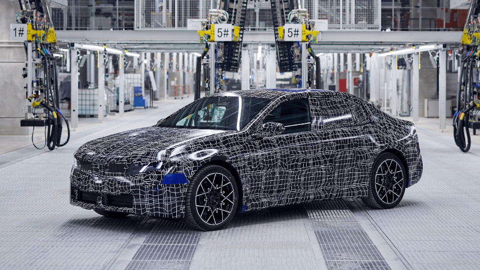 нови снимки на bmw i3 2027, близо до производство