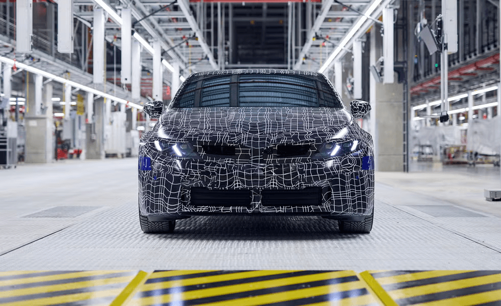 нови снимки на bmw i3 2027, близо до производство