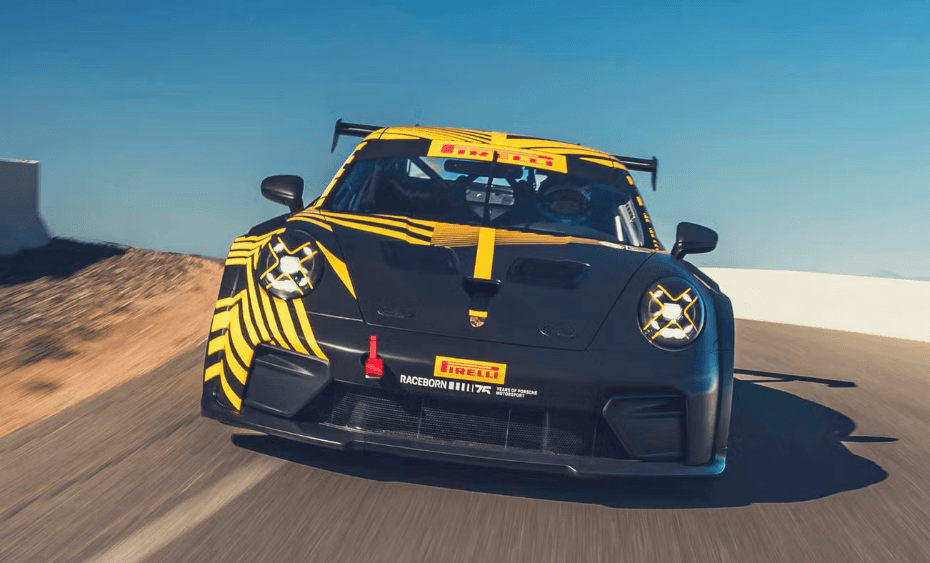 porsche 911 cup race car drive