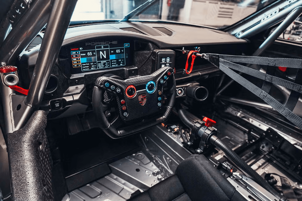 porsche 911 cup race car drive