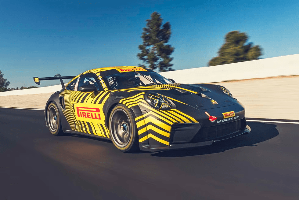 porsche 911 cup race car drive
